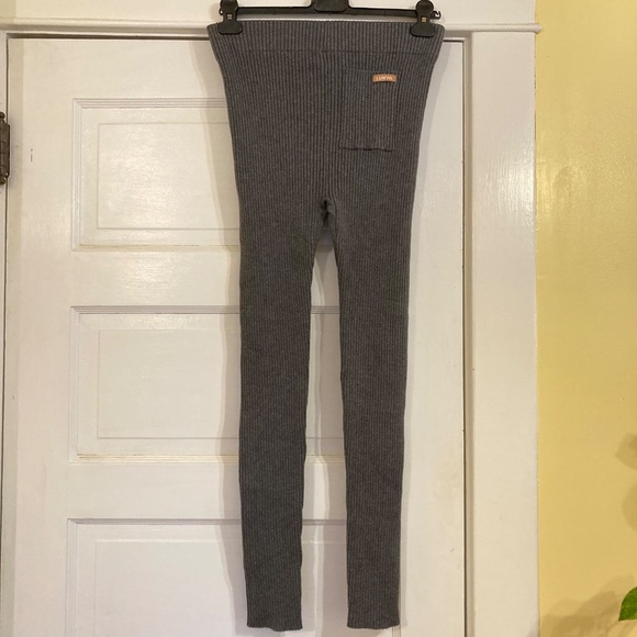 Lunya Women’s Cottonsilk Ribbed Legging Restful Gray Heather Size M EUC - Picture 6 of 14